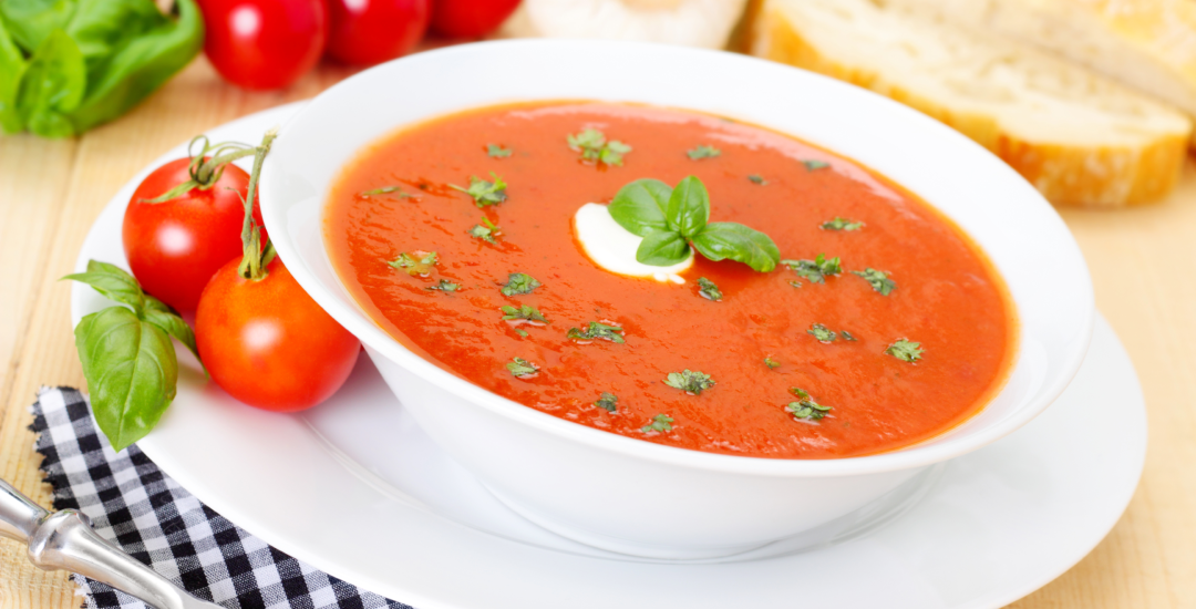 Dietmed - ZUPPA DI POMODORO E SPINACI