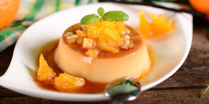 Dietmed - PUDIN FLAN DE NARANJA