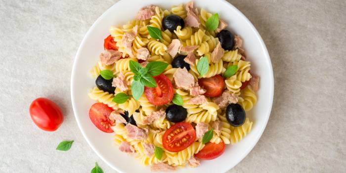 Dietmed - FUSILLI CON TONNO E VERDURE