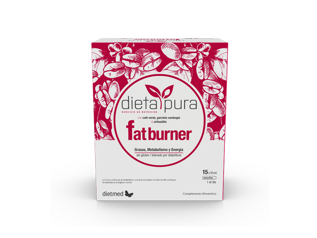 DIETA PURA FAT BURNER | 15 ampollas