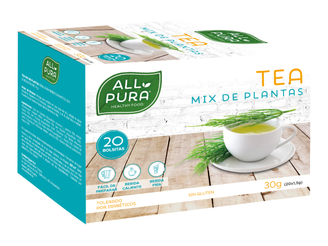 ALLPURA - TEA MIX PLANTAS 20 saquetas