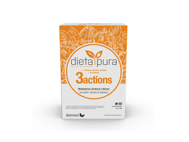 DIETA PURA 3 ACTIONS | 60 comprimidos