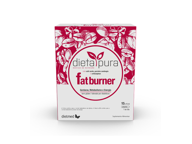 DIETA PURA FAT BURNER | 15 ampolas