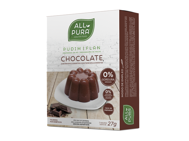 ALLPURA PUDIM ZERO | CHOCOLATE 1 x 27g