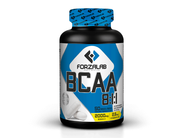 FORZALAB BCAA 8:1:1 | 100 capsulas