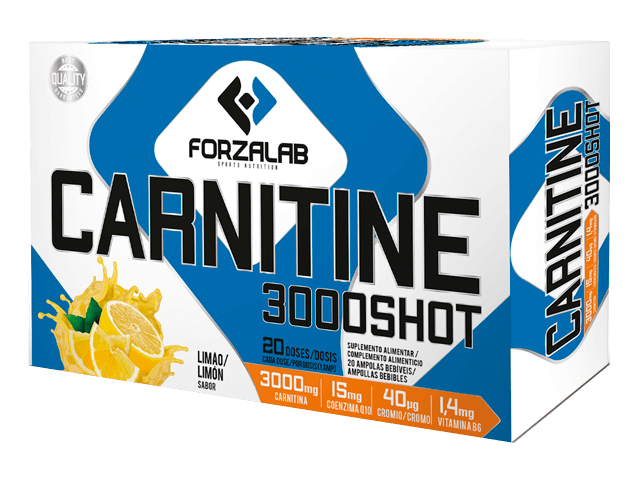 FORZALAB CARNITINE 3000 SHOT 20X15ML | LIMAO