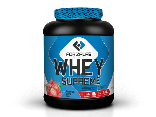 FORZALAB WHEY SUPREME 1000G | MORANGO