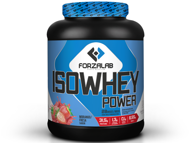 FORZALAB ISO WHEY POWER 1000G | MORANGO