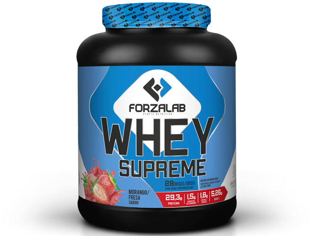 FORZALAB WHEY SUPREME 1000G | MORANGO