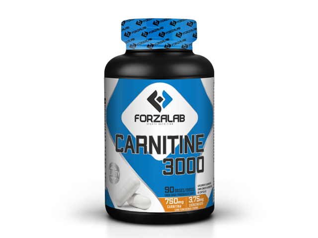 FORZALAB CARNITINE 3000 | 90 CAPSULAS