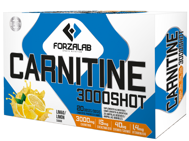 FORZALAB CARNITINE 3000 SHOT 20X15ML | LIMAO