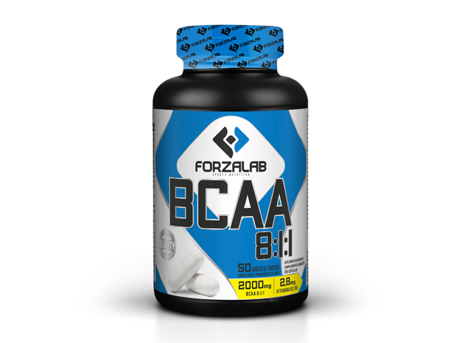 FORZALAB BCAA 8:1:1 | 100 capsulas